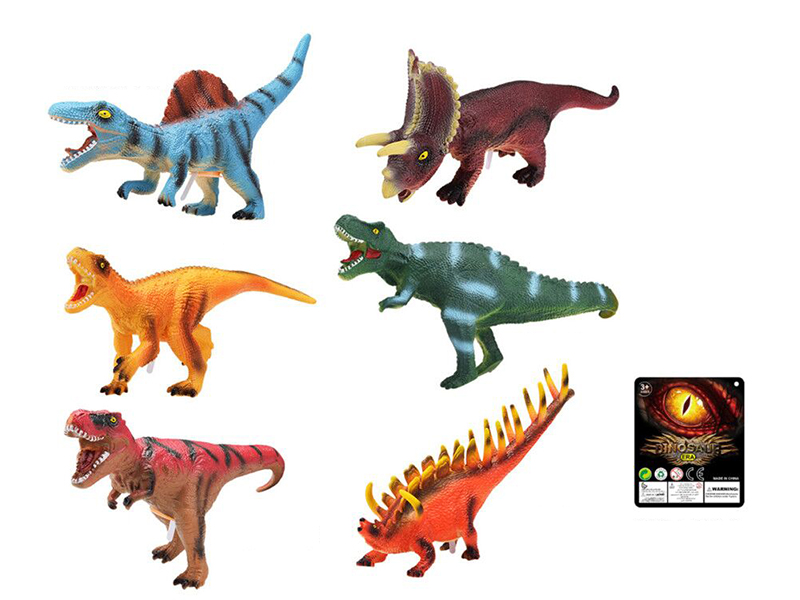 13 Inch Enamel Dinosaur Toy