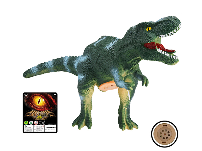 13 Inch Enamel Tyrannosaurus Rex Dinosaur Toy