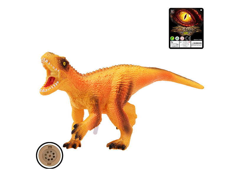 13 Inch Enamel Allosaurus Dinosaur Toy