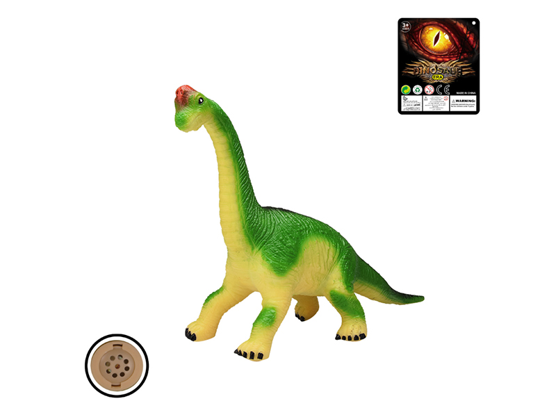 19 Inch Enamel Brachiosaurus Dinosaur Toy