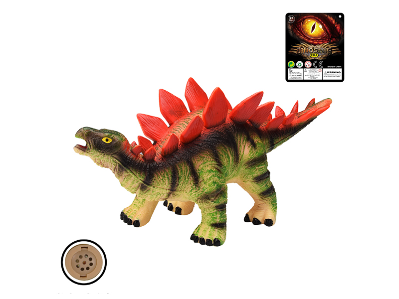 19 Inch Enamel Stegosaurus Dinosaur Toy
