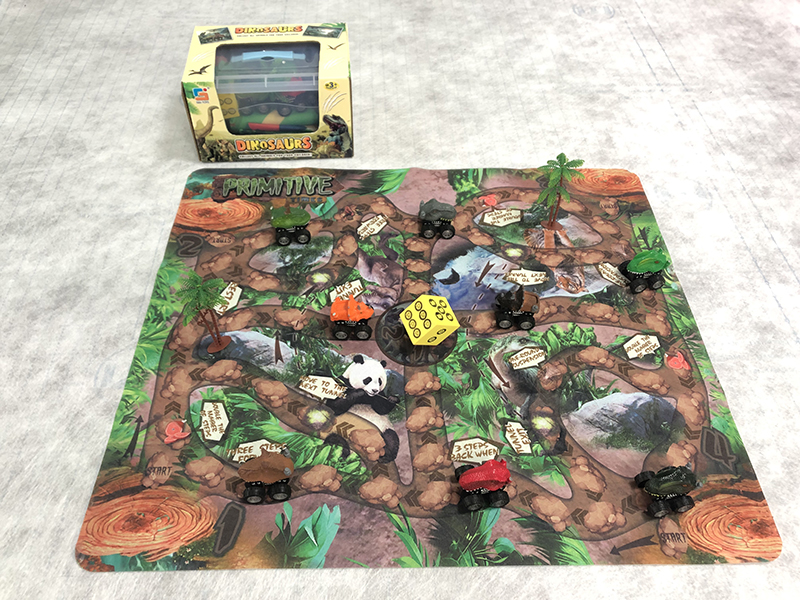 Dinosaur Car Flight Chess Game Carpet