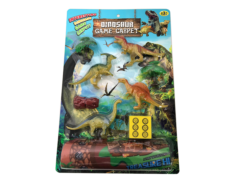 Dinosaur Treasure Hunt Game Carpet