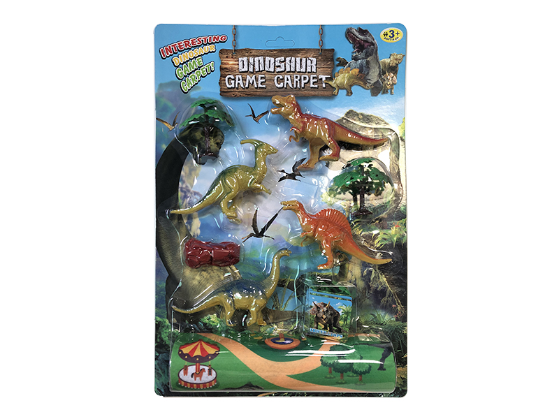 Dinosaur Scene Carpet