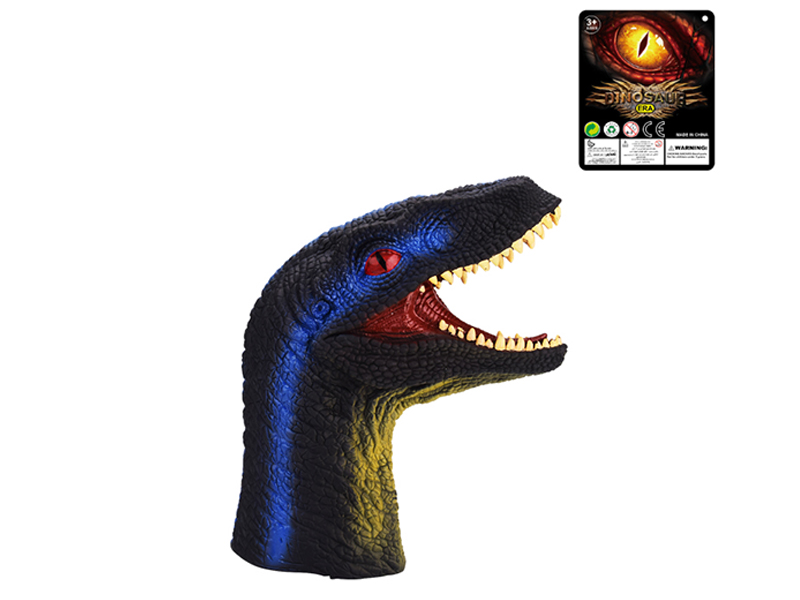 Raptor Dinosaur Hand Puppet (Extended Version)