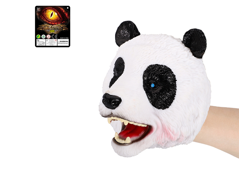 Panda Head Animal Hand Puppet