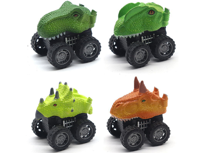 Animal Head Friction Car