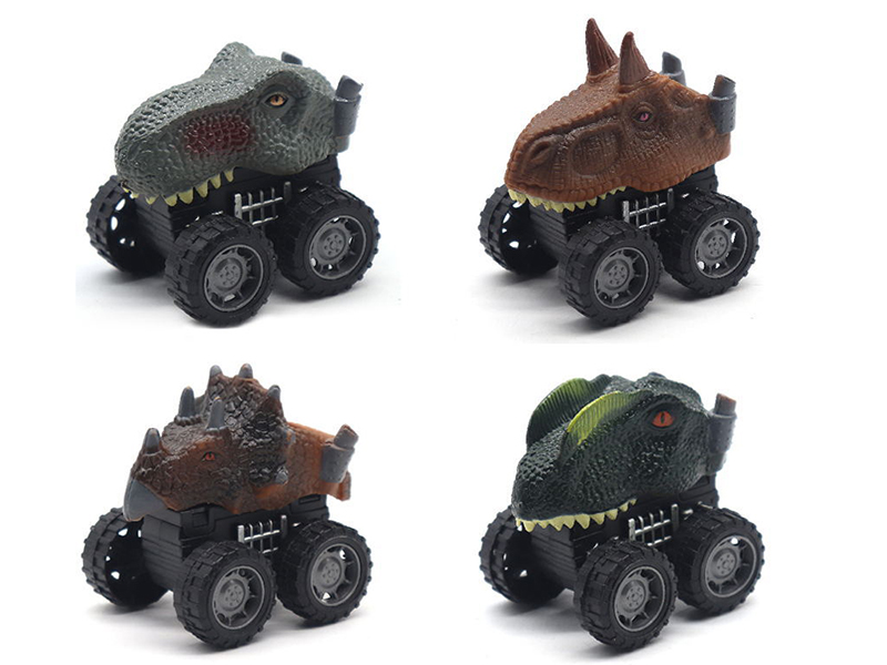 Animal Head Friction Car