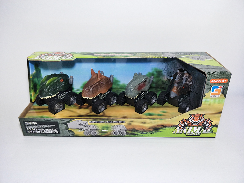 Dinosaur Head Friction Car