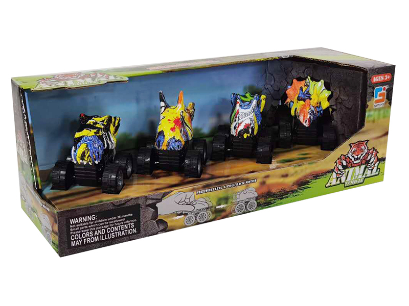 Dinosaur Head Friction Car