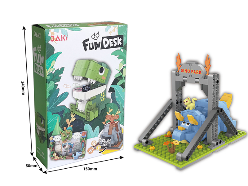 Shy Triangle Dragon Building Block Set