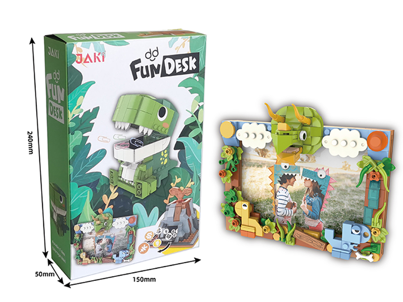 Curious Triangle Dragon Building Block Set