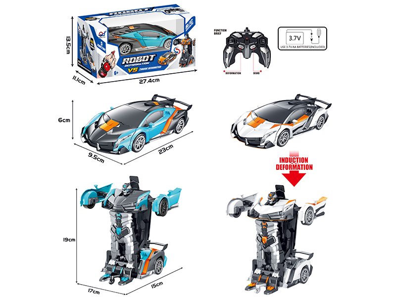 1:18 R/C Lamborghini Induction Deformation Car