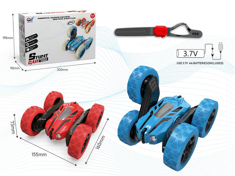 2.4G R/C Double-Sided Stunt Car(Watch Remote Controller)