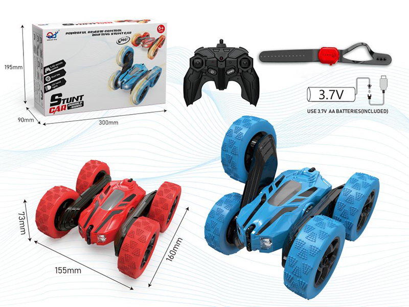 2.4G R/C Double-Sided Stunt Car(Dual Remote Controller)