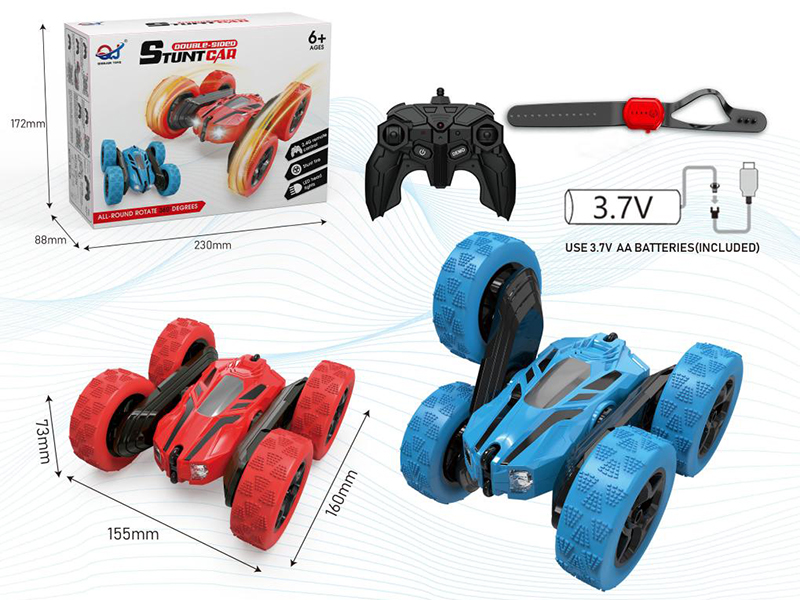 2.4G R/C Double-Sided Stunt Car(Dual Remote Controller)