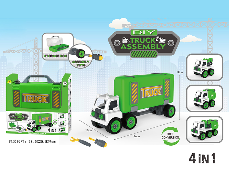 DIY Assembly Slide Engineering Truck