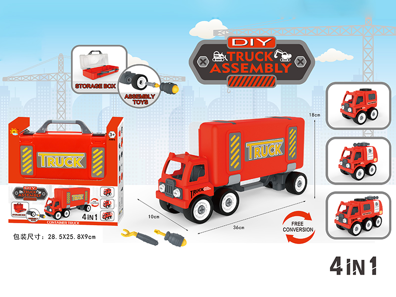 DIY Assembly Slide Engineering Truck