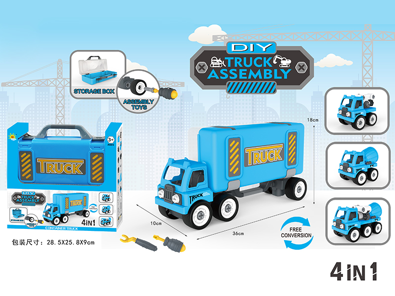 DIY Assembly Slide Engineering Truck