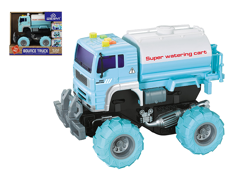 1:20 Friction Bounce Truck(Light & Sound)