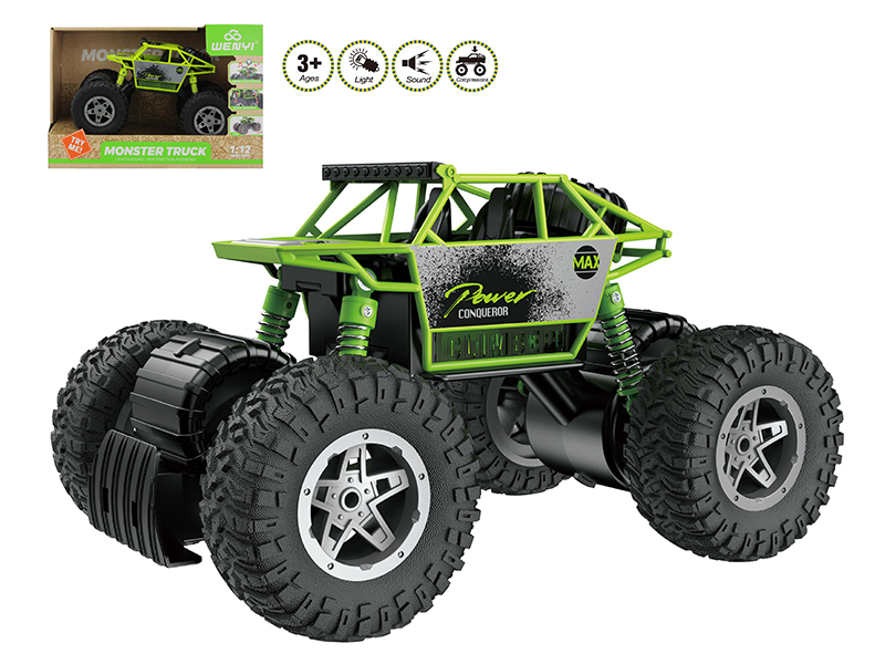 1:12 Friction Cross Country Car(4WD,Compressions,Aseismatic Function)