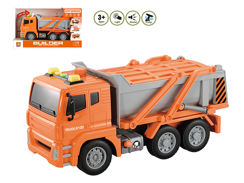 1:12 Friction Engineering Truck(Sound And Light,Pump)