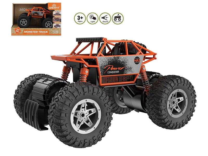 1:12 Friction Cross Country Car(4WD,Compressions,Aseismatic Function)
