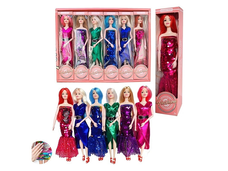 11.5 Inch 9 Joint Solid Body Flash Doll