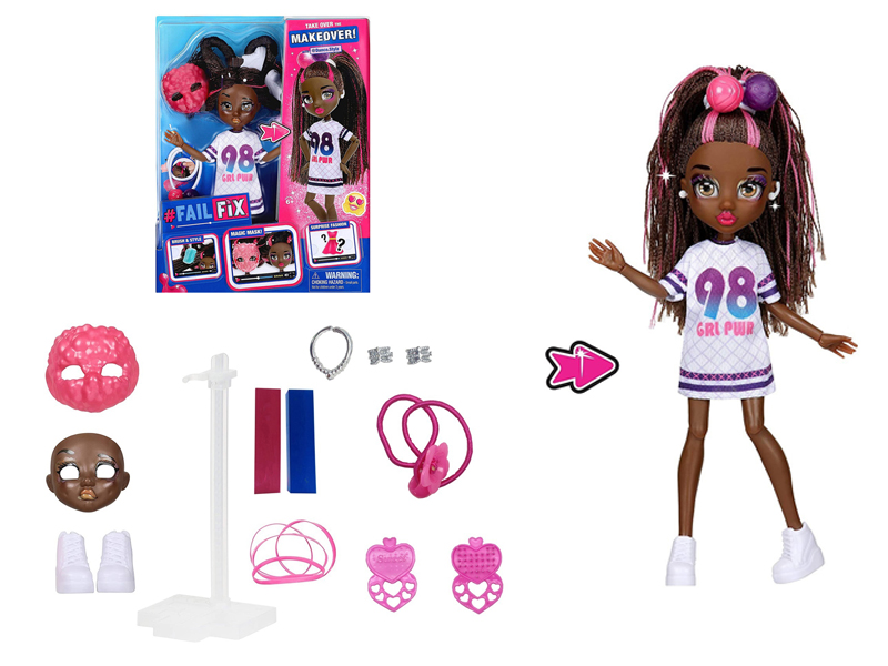 9 Inch 11 Joint Solid 3D Real Eyes Face Changing Makeup Doll Hair With Fragrance