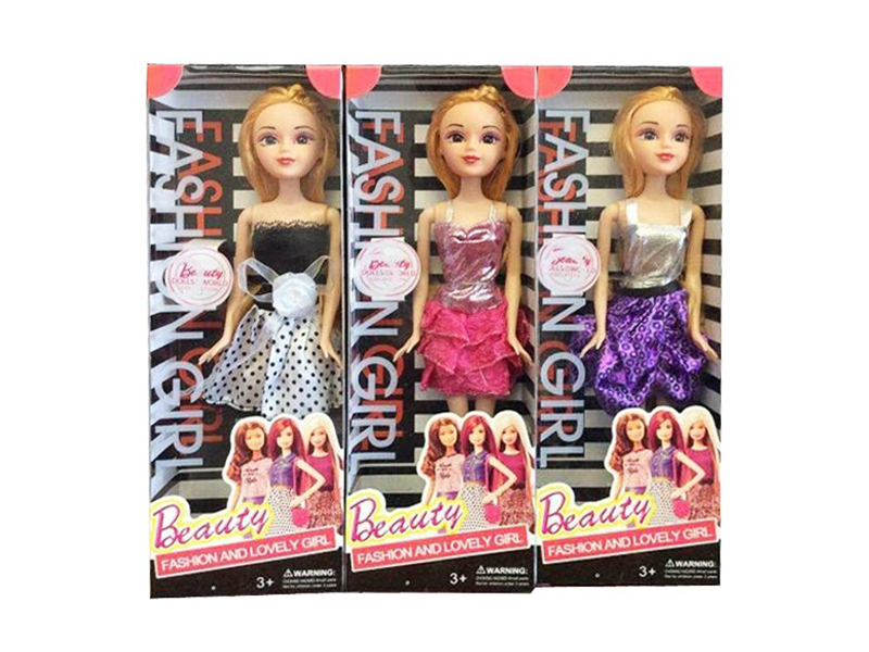 11.5 Inch Solid 3D Real Eye Fashion Doll