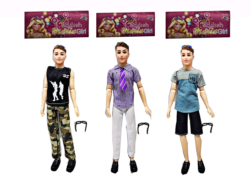 11.5 Inch 11 Joint Solid Casual Men