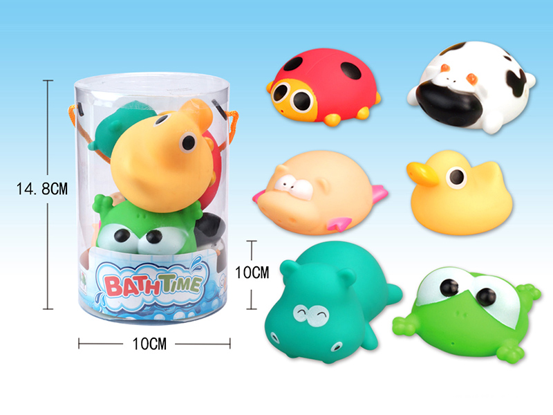 6pcs Spray Water Bath Toys