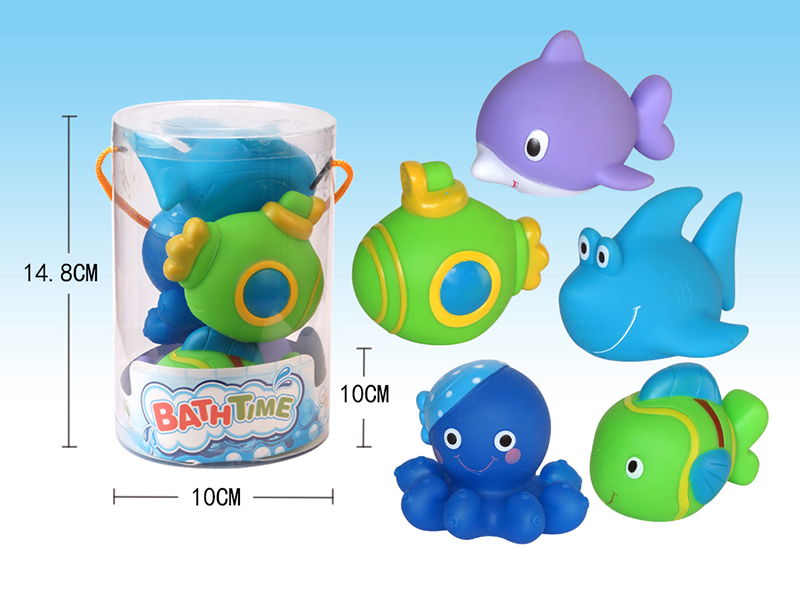 5pcs Spray Water Bath Toys