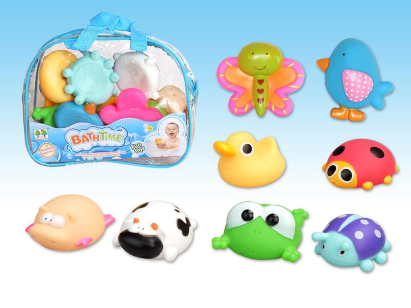 8pcs Spray Water Bath Toys