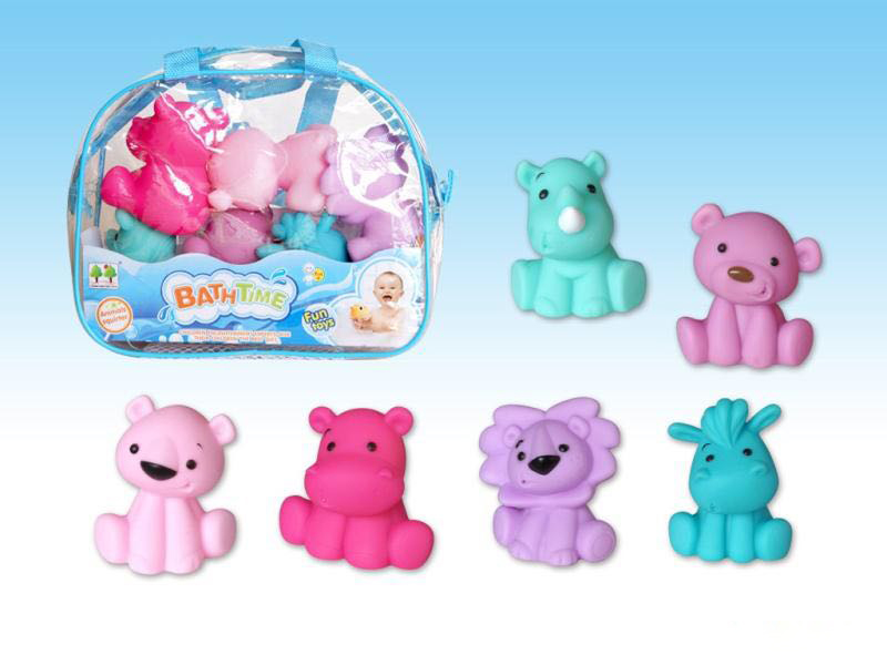 6pcs Spray Water Bath Toys