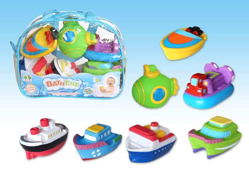 7pcs Spray Water Bath Toys
