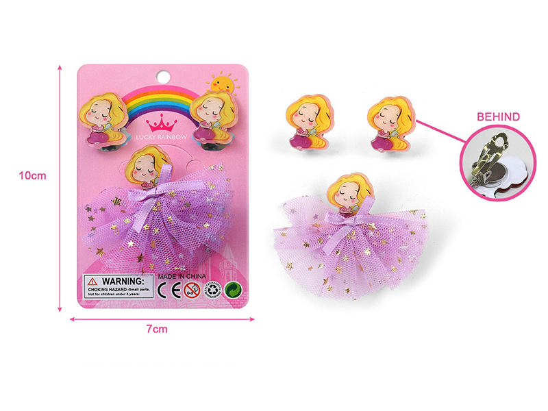 Girl Jewelry - Earclip ,Hair Accessories Set