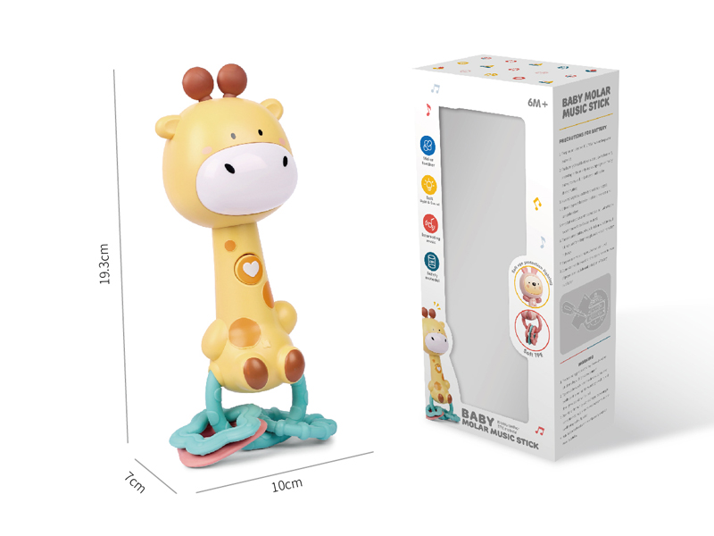 Giraffe Music Stick With Light Music