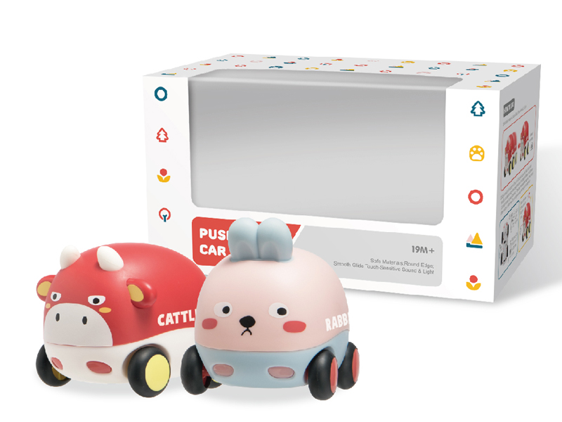 Friction Car (Calf + Rabbit) With Light And Music