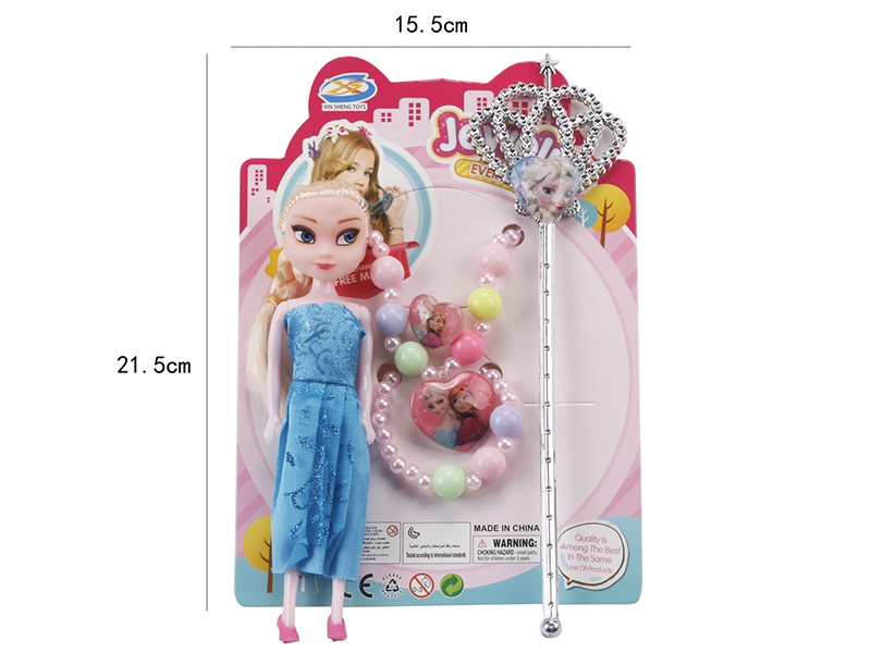 Girl Ornaments Toys 5pcs