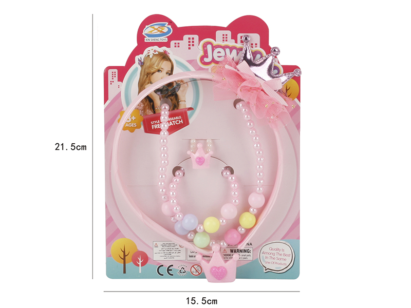 Girl Ornaments Toys 4pcs