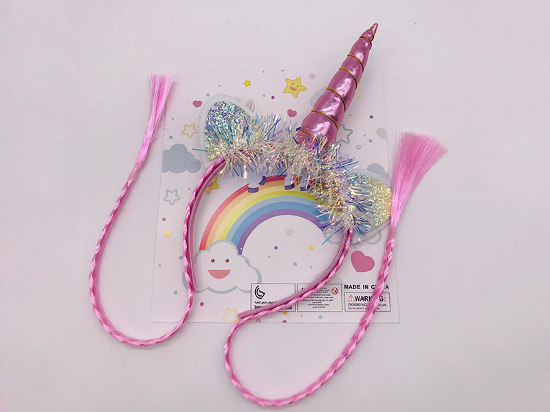 Girl Ornaments - Unicorn Head Hoop