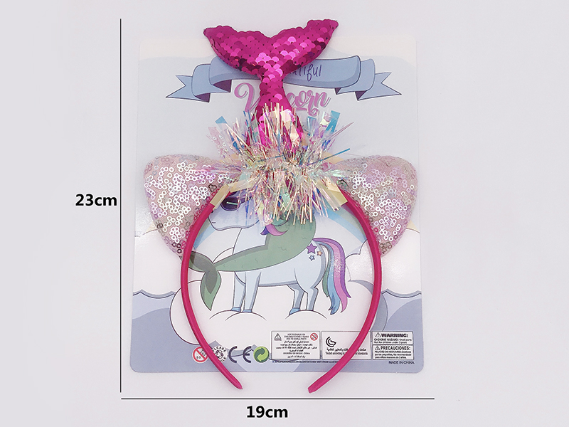 Girl Ornaments - Mermaid Head Hoop