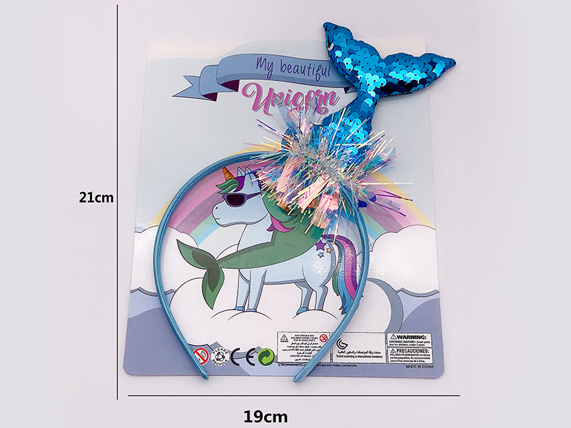 Girl Ornaments - Mermaid Head Hoop