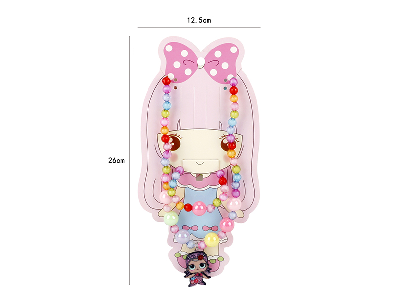 Girls Jewelry - LOL Necklaces 2pcs