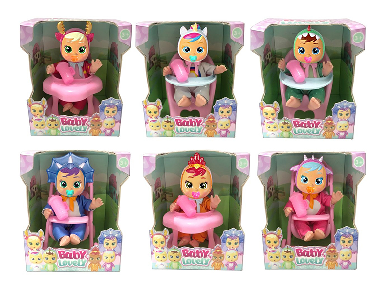 2Nd Generation 5.5 Inch Enamel Unicorn Crying Doll