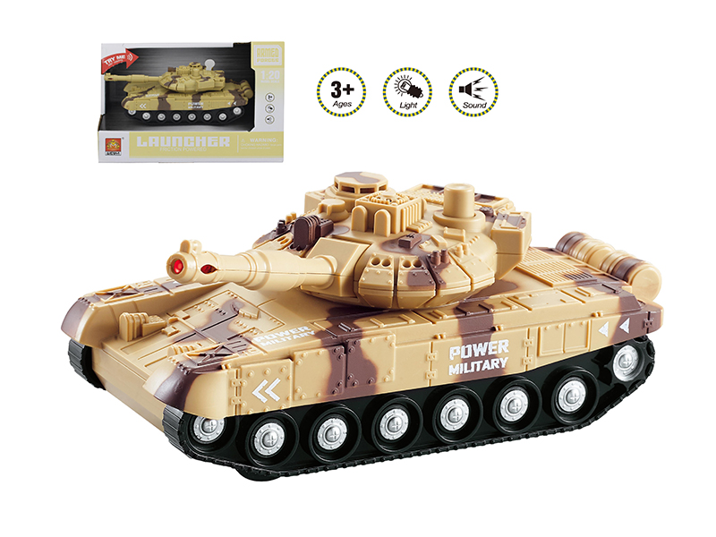 1:20 Friction Tank(Light & Sound)
