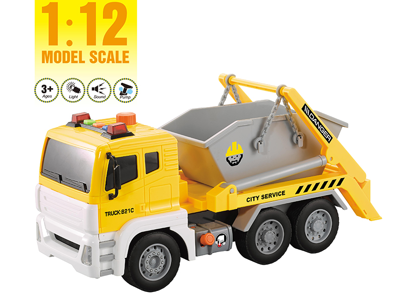 1:12 Friction Engineering Truck(Sound And Light,Pump)