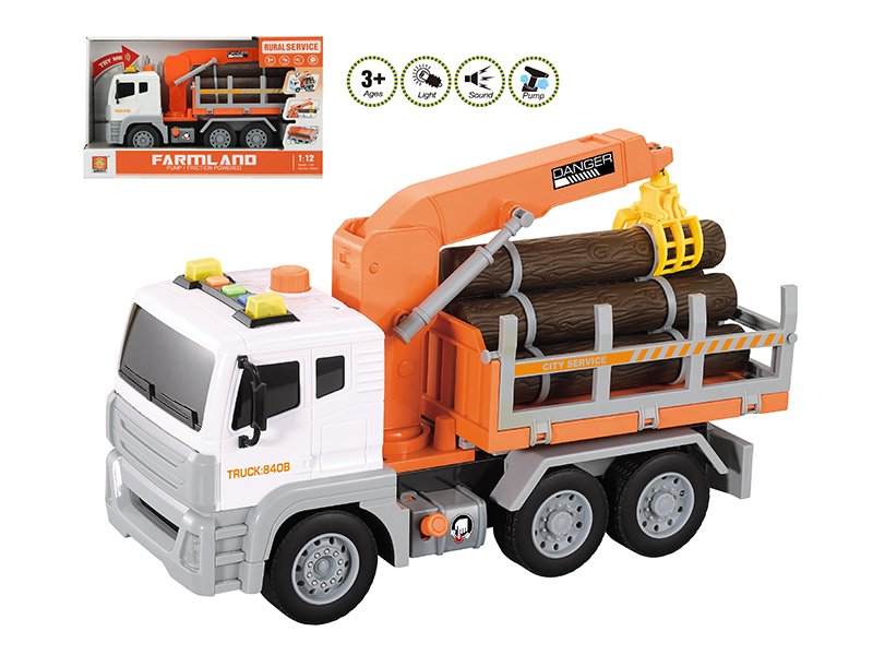 1:12 Friction Trailer (Sound And Light,Pump)