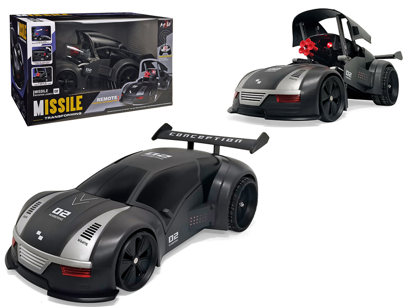 1:12 2.4G 6-Channel Remote Control Transformation Missile Car